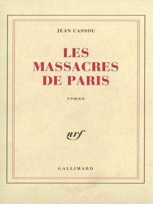 cover image of Les massacres de Paris